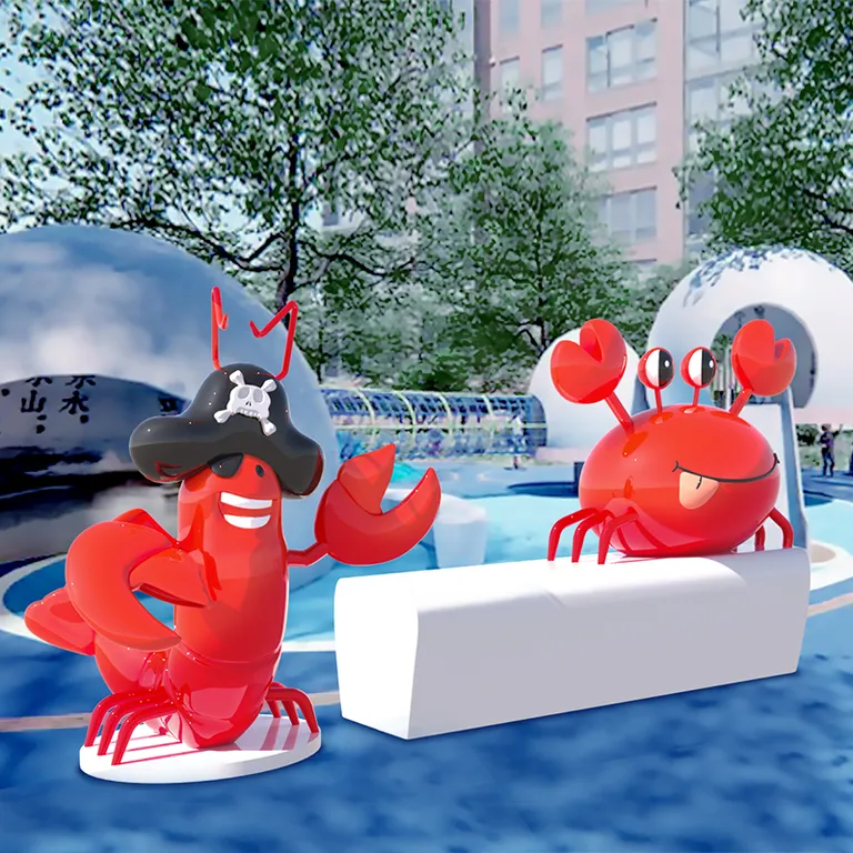 Big Lobster Statue detail image 2