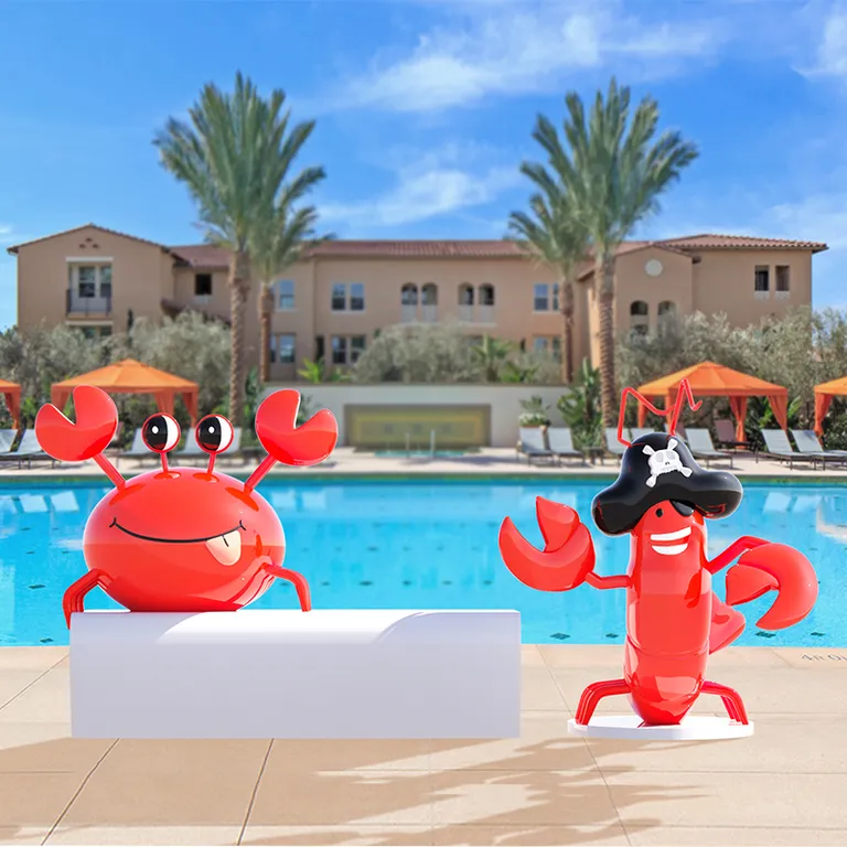 Big Lobster Statue detail image 3