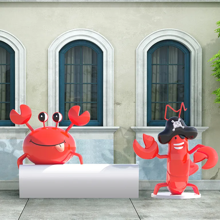 Big Lobster Statue detail image 4