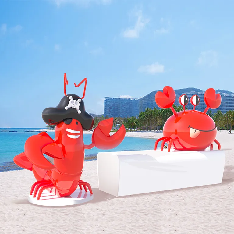 Big Lobster Statue detail image 5