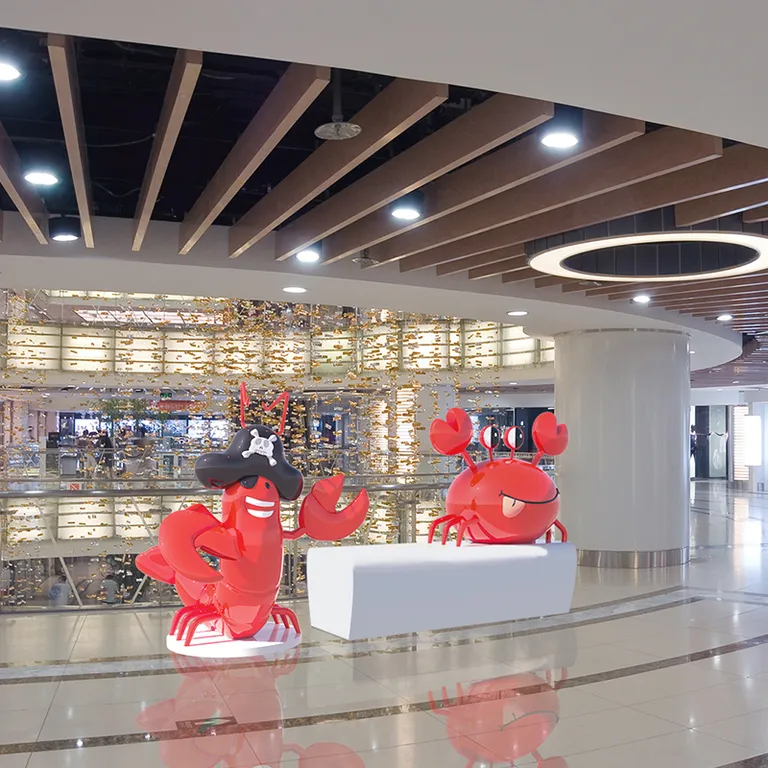 Big Lobster Statue detail image 8