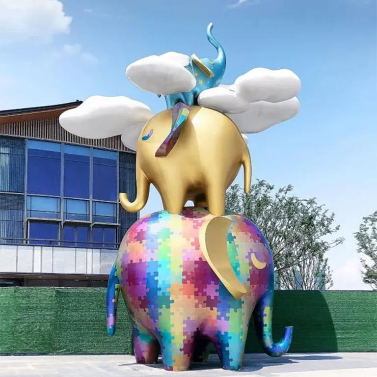 Large Elephant Statue