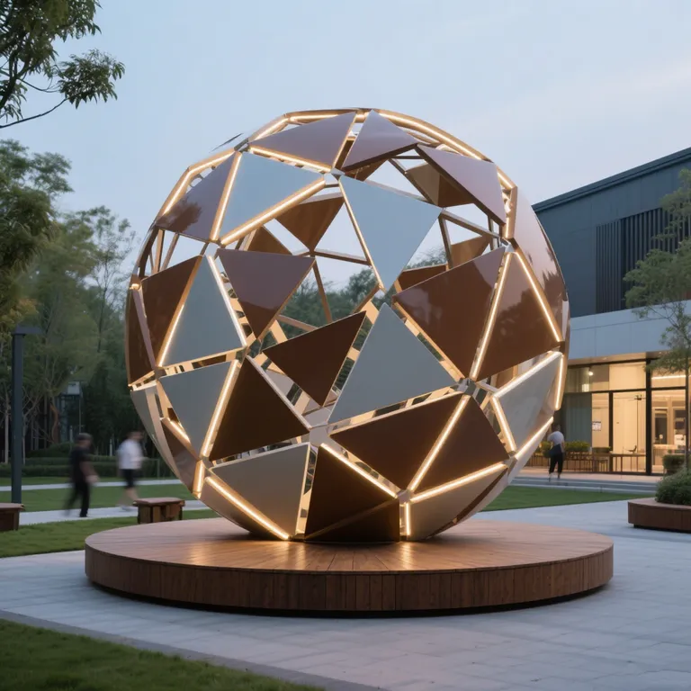 Abstract Geometric Decor