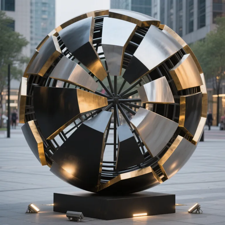 Abstract Geometric Decor detail image 6