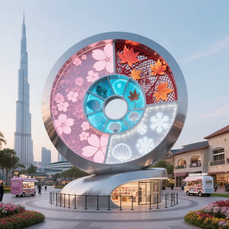 Abstract Outdoor Sculpture