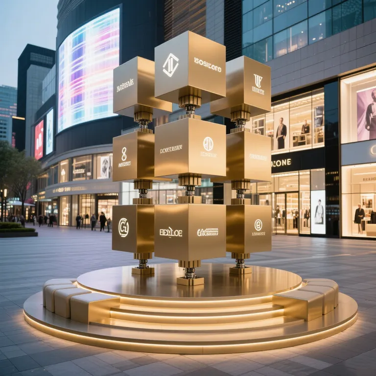 Contemporary Geometric Statue