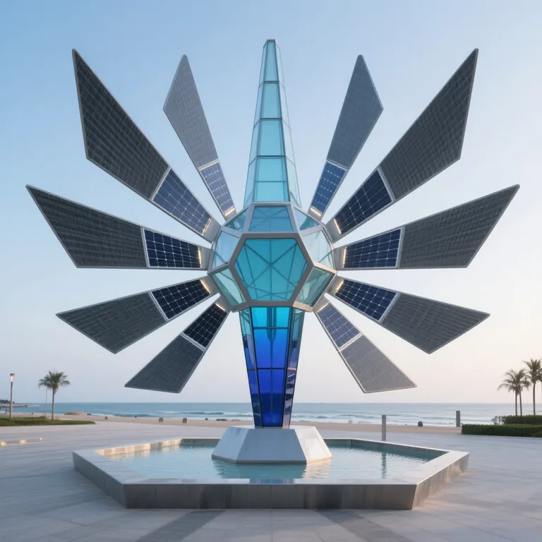 Geometric Abstraction Art Piece detail image 2