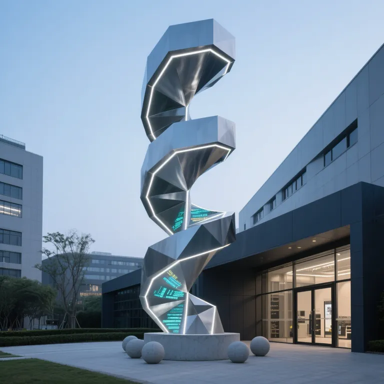 Geometric Stainless steel Artwork