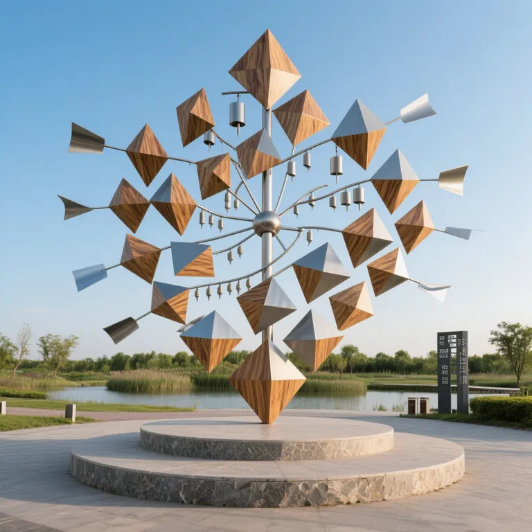 Large Outdoor Abstract Sculpture