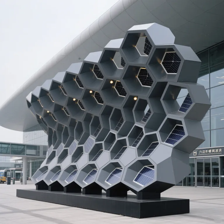 Large Outdoor Abstract Sculpture detail image 2