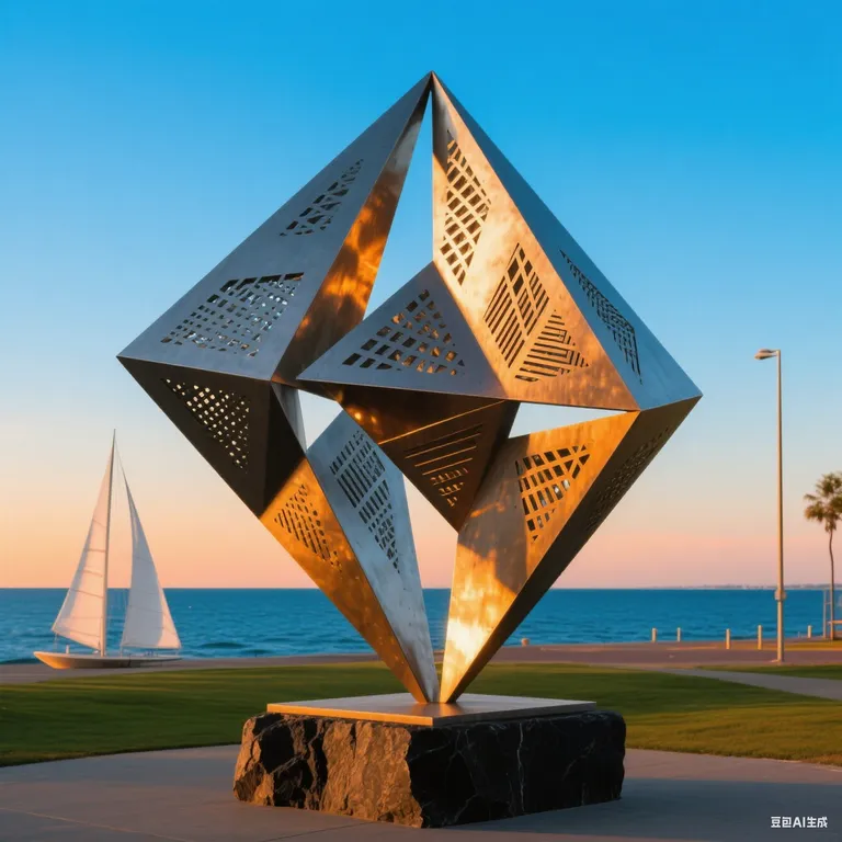 Modern Abstract Metal Art