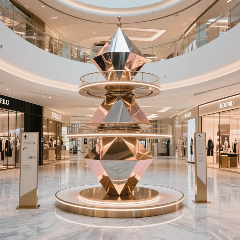 Modern Metal Art Sculpture detail image 2