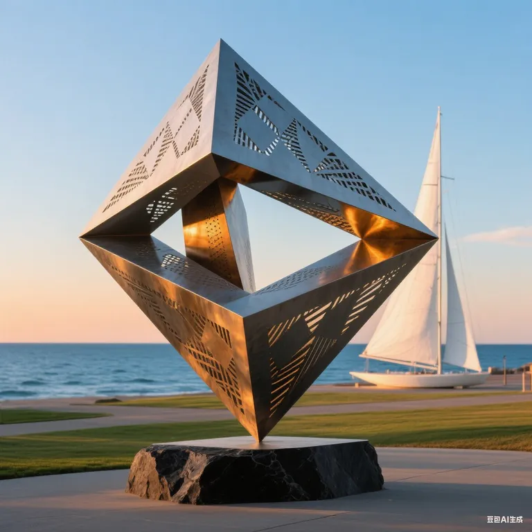 Modern Abstract Metal Art