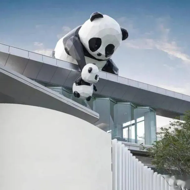 Garden Panda Statue