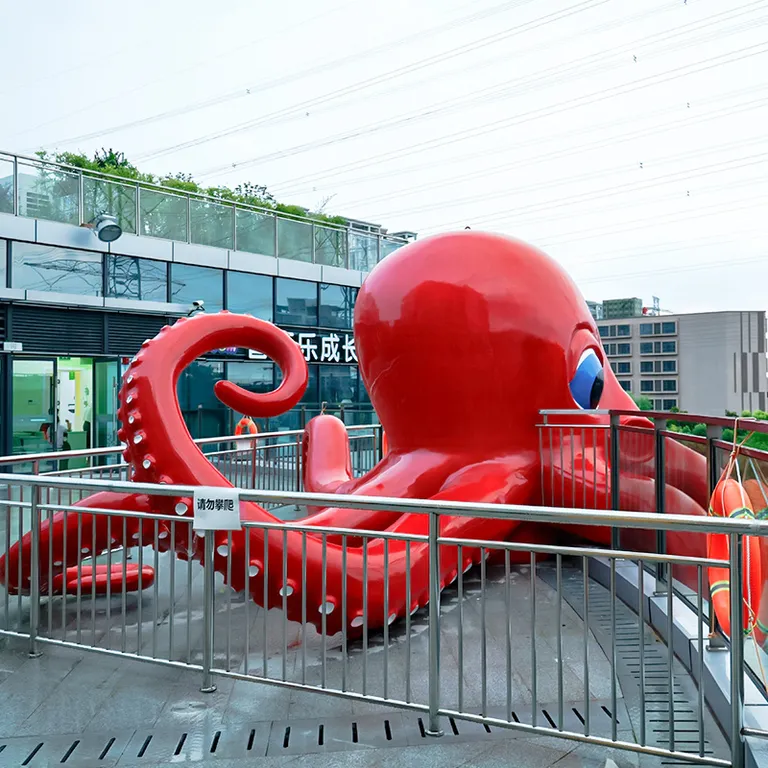 Large Octopus Statue​ detail image 4