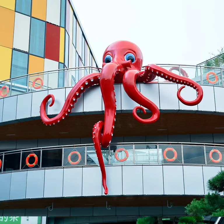 Large Octopus Statue​ detail image 6