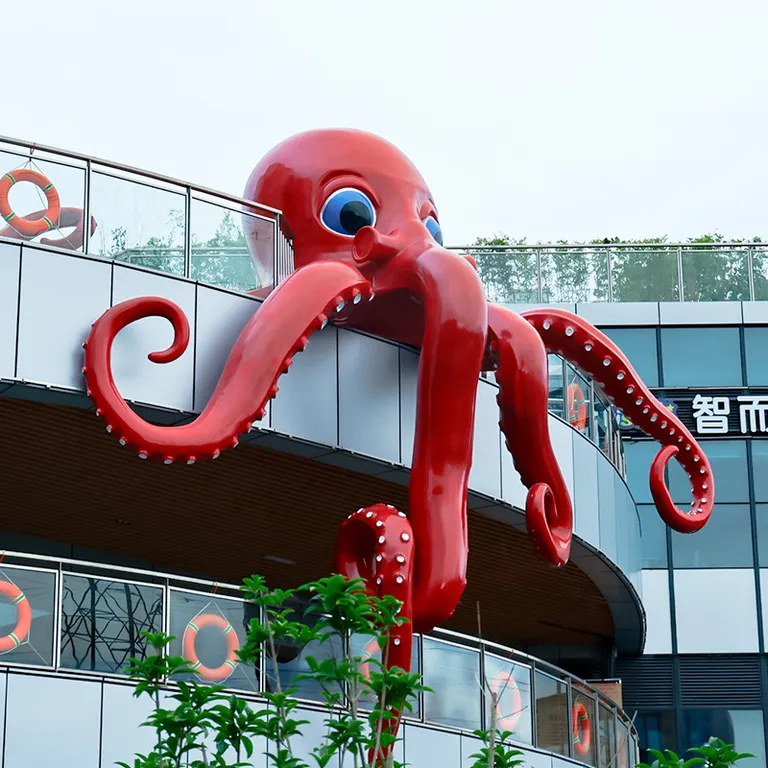 Large Octopus Statue​ detail image 8