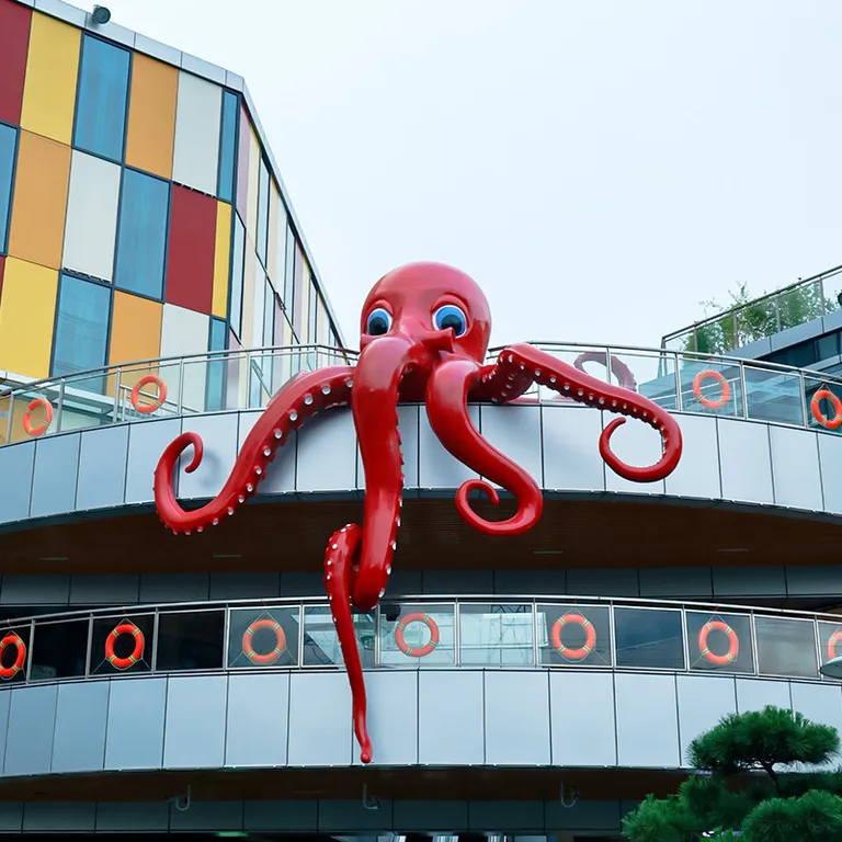 Large Octopus Statue​ detail image 9