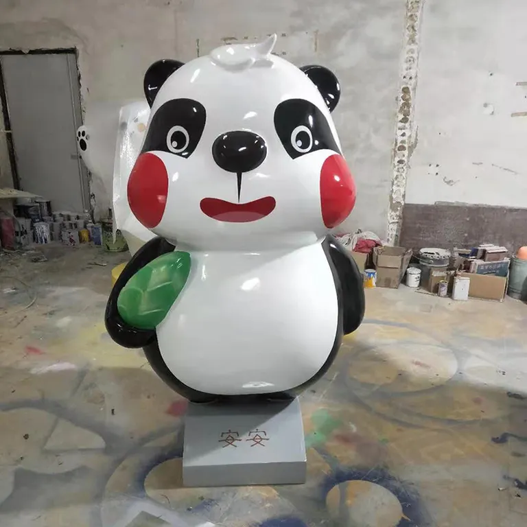 Panda Bear Statue detail image 2