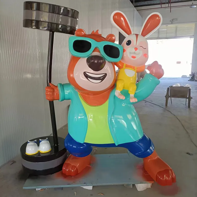 Resin Rabbit Statues