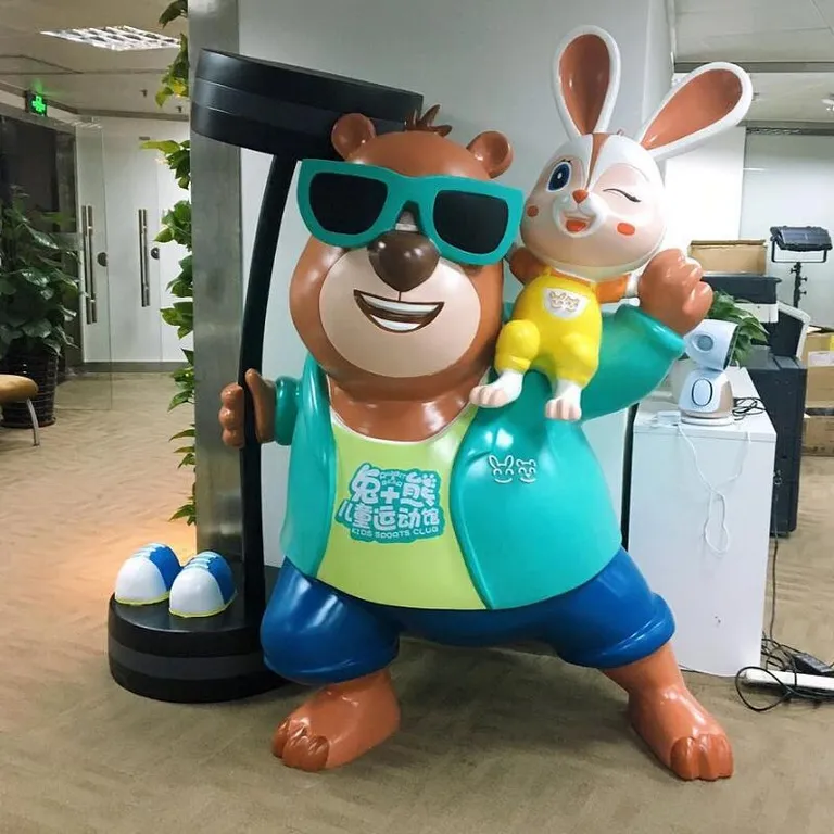 Resin Rabbit Statues