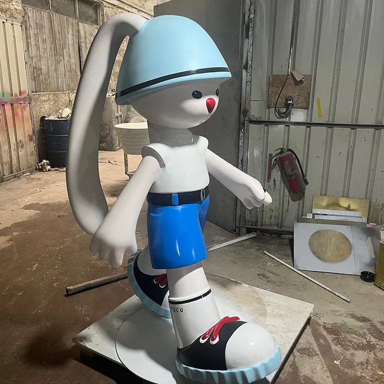 Tall Rabbit Statue