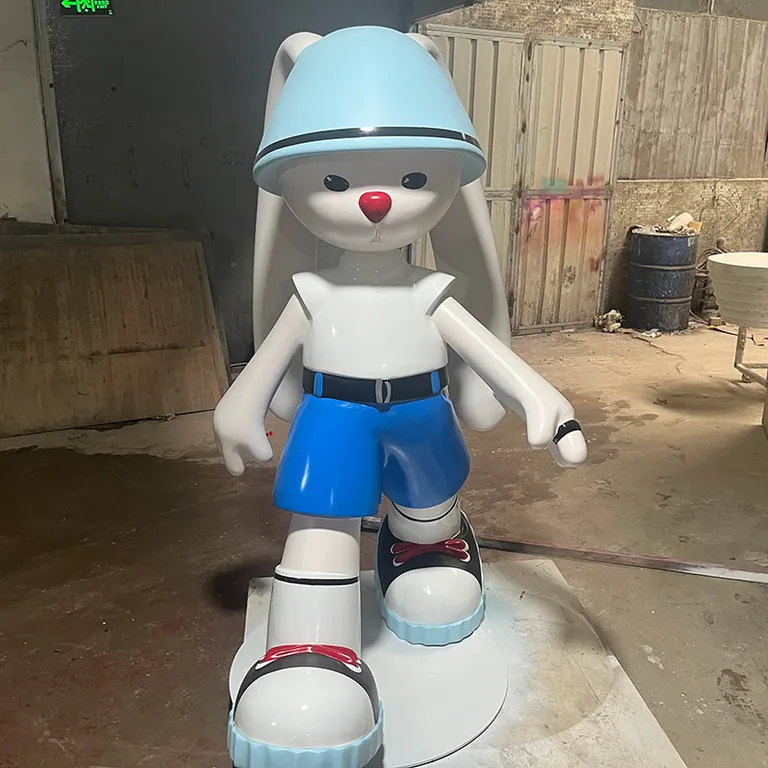 Tall Rabbit Statue