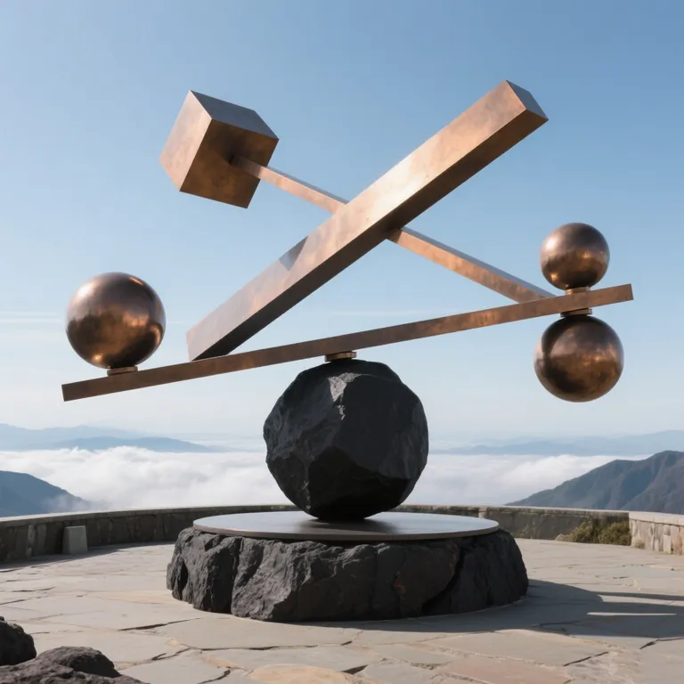 Abstract Minimalist Art Statue