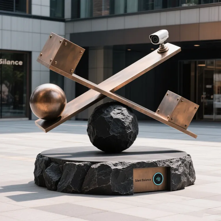 Abstract Minimalist Art Statue detail image 3