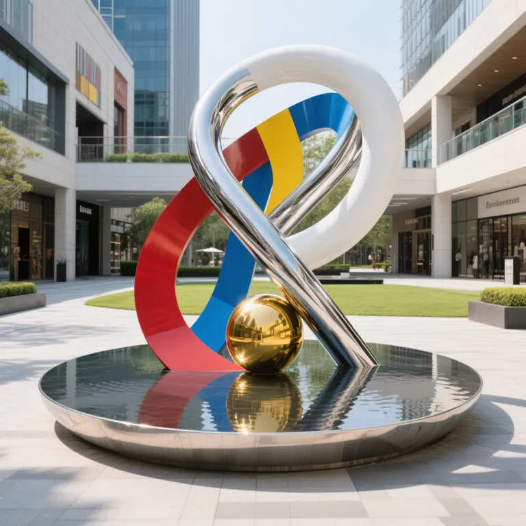 Contemporary Minimalist Sculpture detail image 2