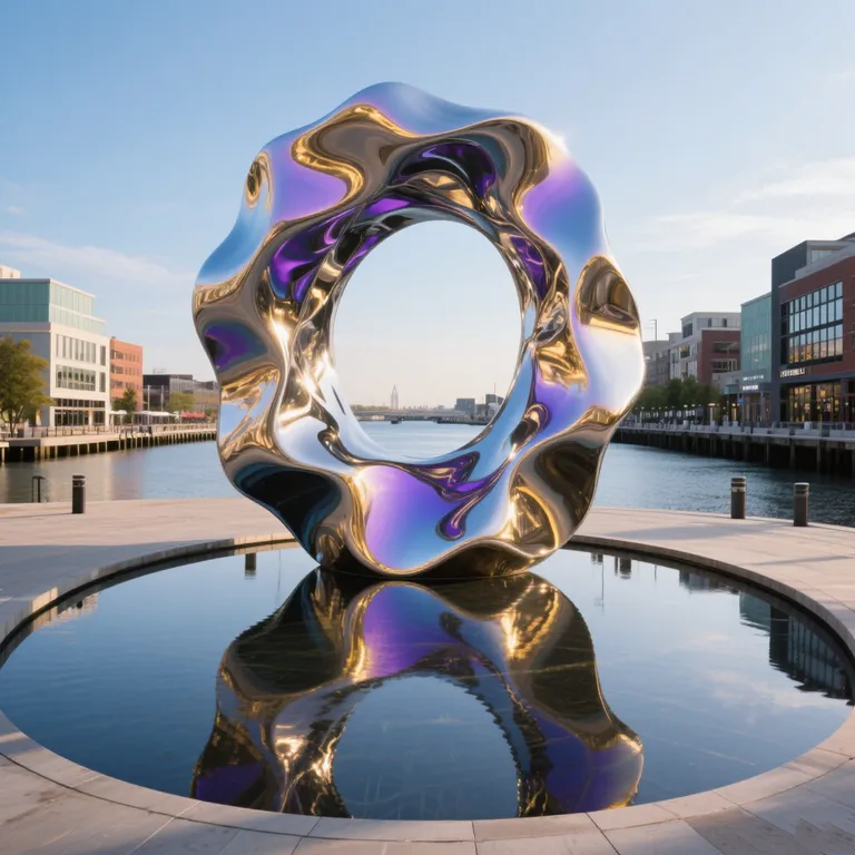 Elegant Minimalist Home Sculpture detail image 3