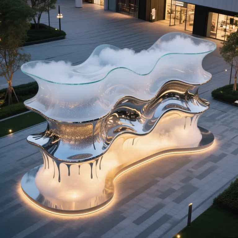 Minimalist Abstract Decor Sculpture detail image 2