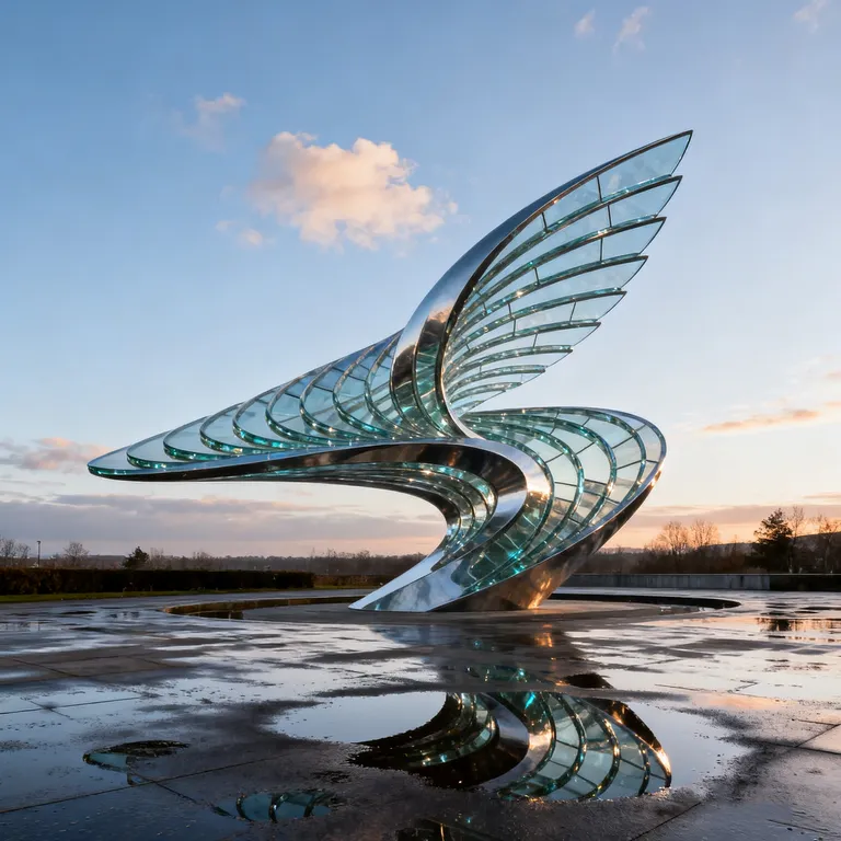 Modern Kinetic Sculpture detail image 3