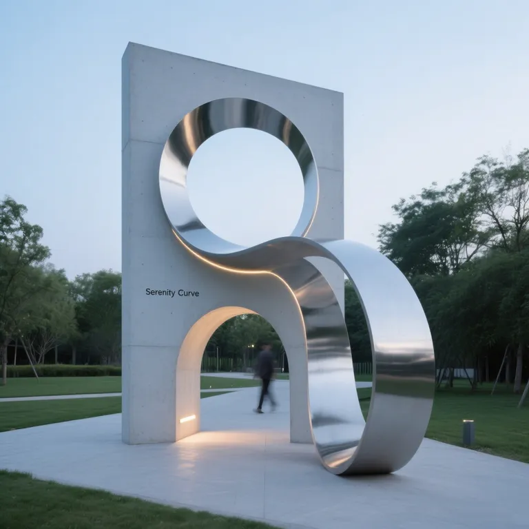 Modern Minimalist Sculpture