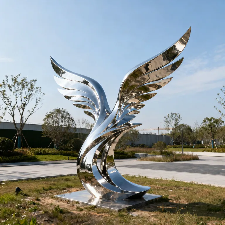 Stainless Steel Kinetic Sculpture