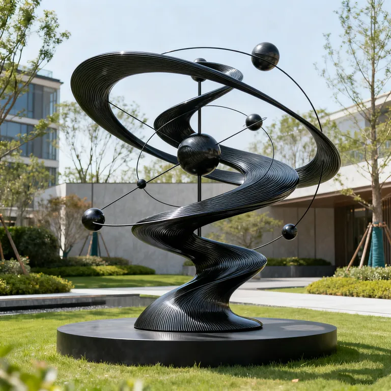 Contemporary Outdoor Kinetic Sculpture