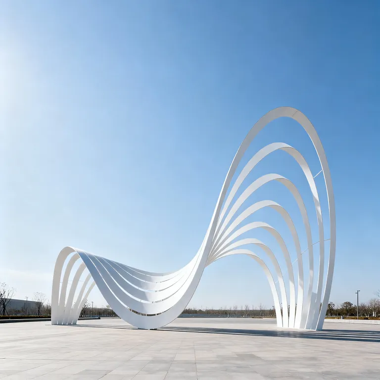Elegant Wind Kinetic Sculpture